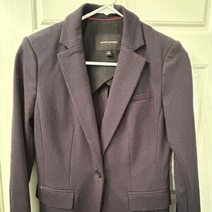 Banana Republic Factory Navy Jacket with white pin dots - Size 2P